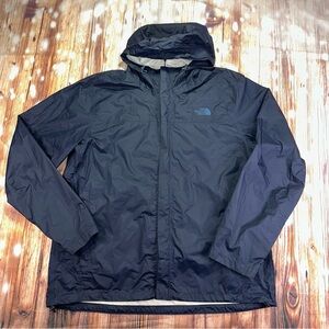 THE NORTH FACE MEN'S RAIN JACKET 
NAVY BLUE SIZE XXL